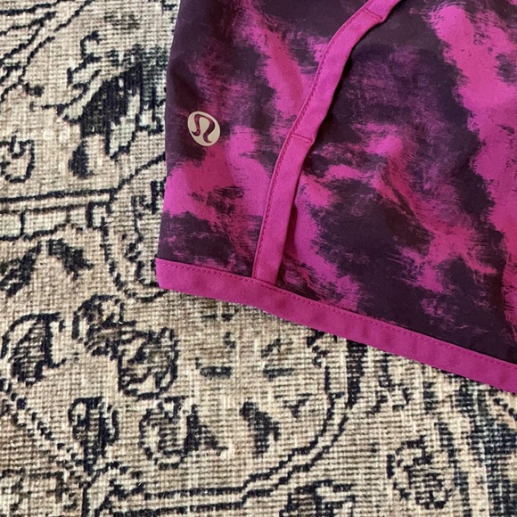 LULULEMON 4” Inseam Speed Short Tie Dye Tall - Picture 3 of 5